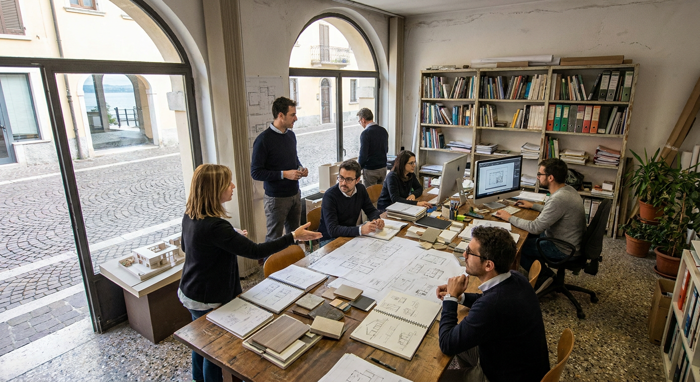 Studio di progettazione interni a Desenzano: metodo e valore