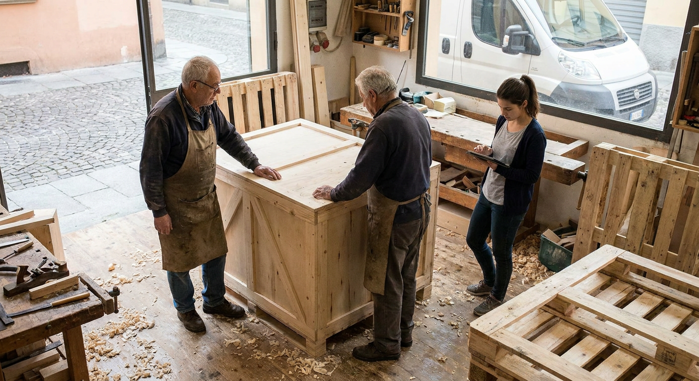 Imballaggi in legno Bologna: qualità artigianale e innovazione